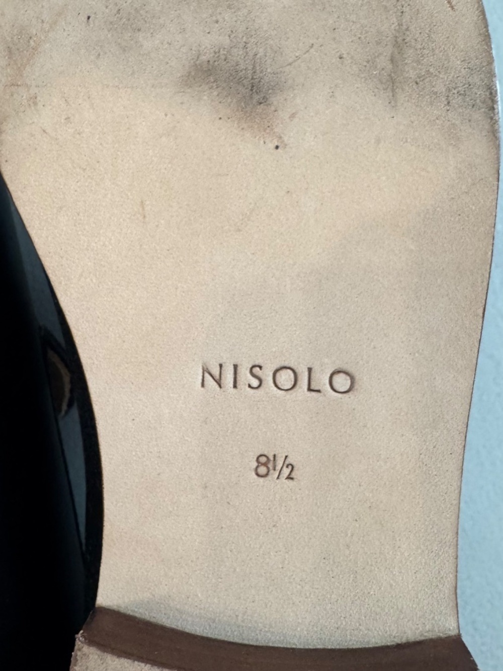 Nisolo Women's Black Leather Everyday Slip-On Rounded Toe Loafer Sz 8.5 - Picture 12 of 13